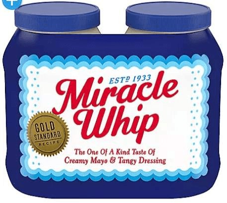 Wholesale prices with free shipping all over United States Miracle Whip Original Dressing (30 oz., 2 pk.) - Steven Deals