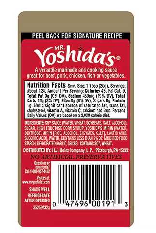 Wholesale prices with free shipping all over United States Mr. Yoshida's Original Gourmet Sauce (86 oz.) - Steven Deals