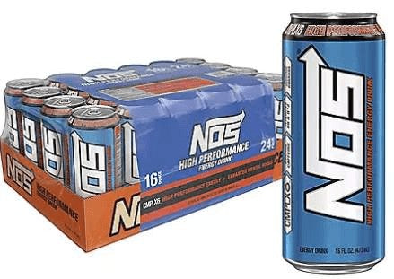 Wholesale prices with free shipping all over United States NOS Energy (16oz / 24pk) - Steven Deals