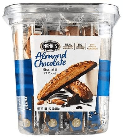 Wholesale prices with free shipping all over United States Nonni's Almond Chocolate Biscotti - Steven Deals