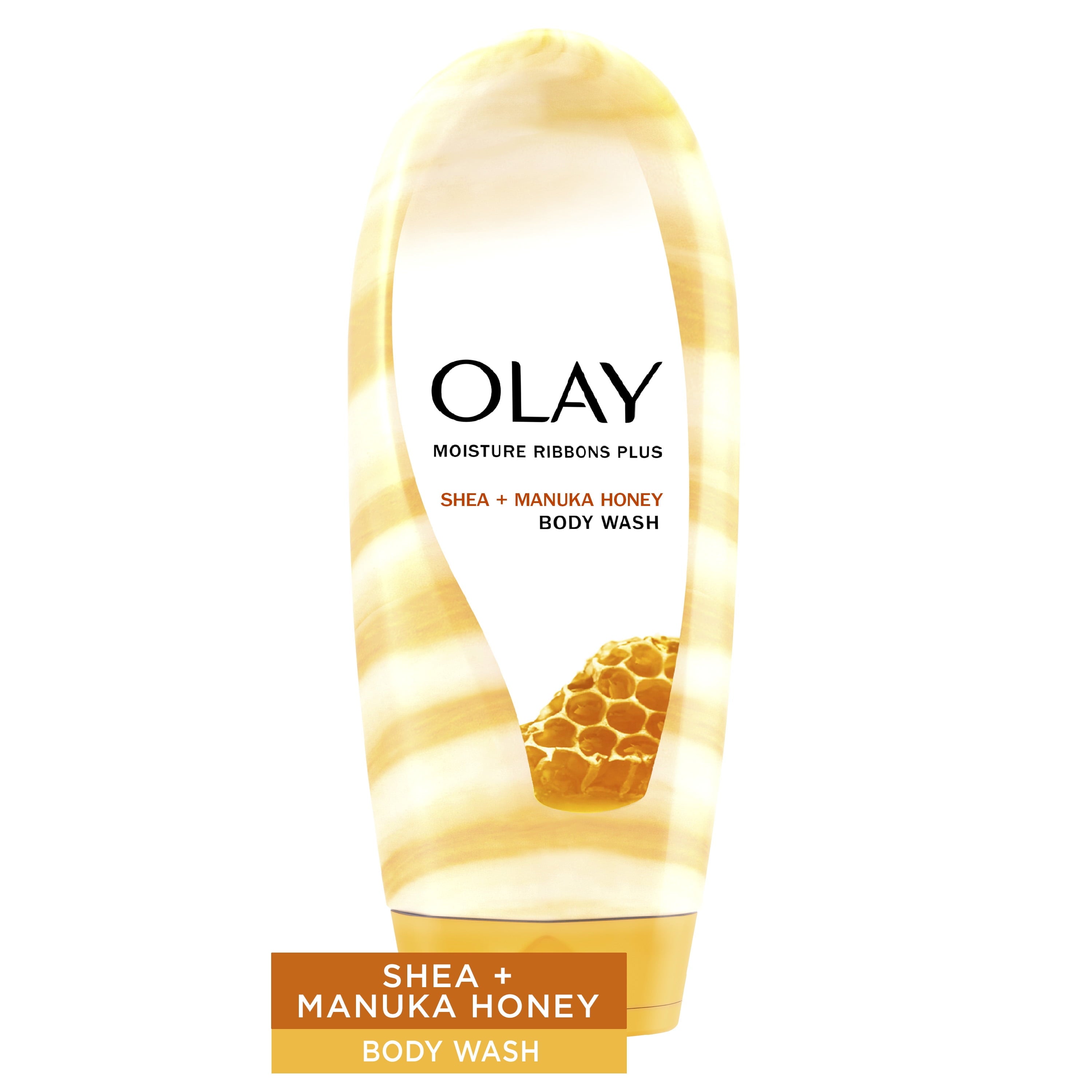 Wholesale prices with free shipping all over United States Olay Moisture Ribbons Plus Shea and Manuka Honey Body Wash, 18 fl oz - Steven Deals