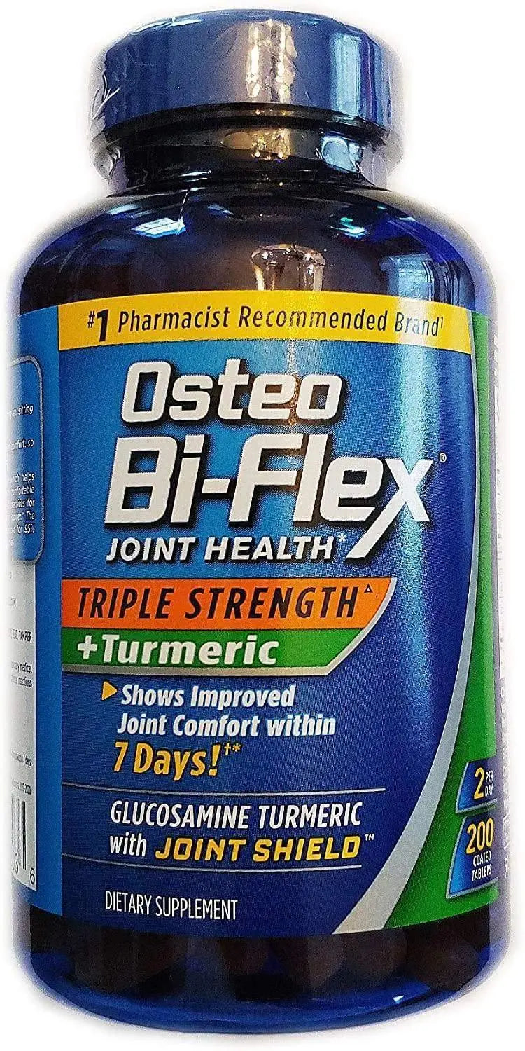 Wholesale prices with free shipping all over United States Osteo Bi-Flex Triple Strength + Turmeric (220 ct.) - Steven Deals