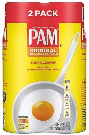 Wholesale prices with free shipping all over United States Pam Original Cooking Spray 2 pk. - Steven Deals