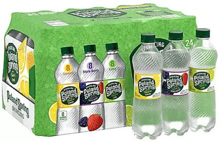 Wholesale prices with free shipping all over United States Poland Spring Sparkling Water 24 Count, 16.9 fl oz - Steven Deals