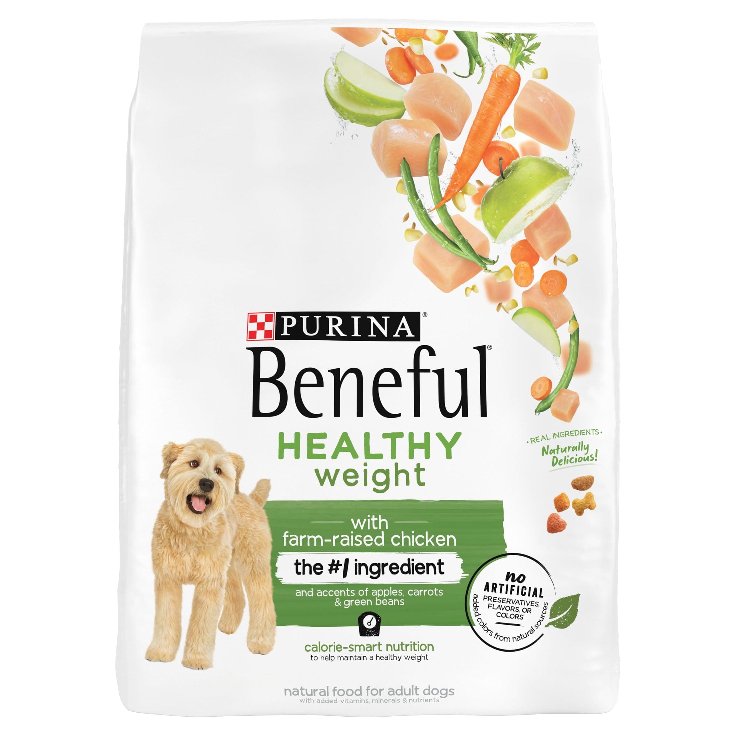 Wholesale prices with free shipping all over United States Purina Beneful Dry Dog Food for Adults Healthy Weight, Farm Raised Chicken, 14 lb Bag - Steven Deals