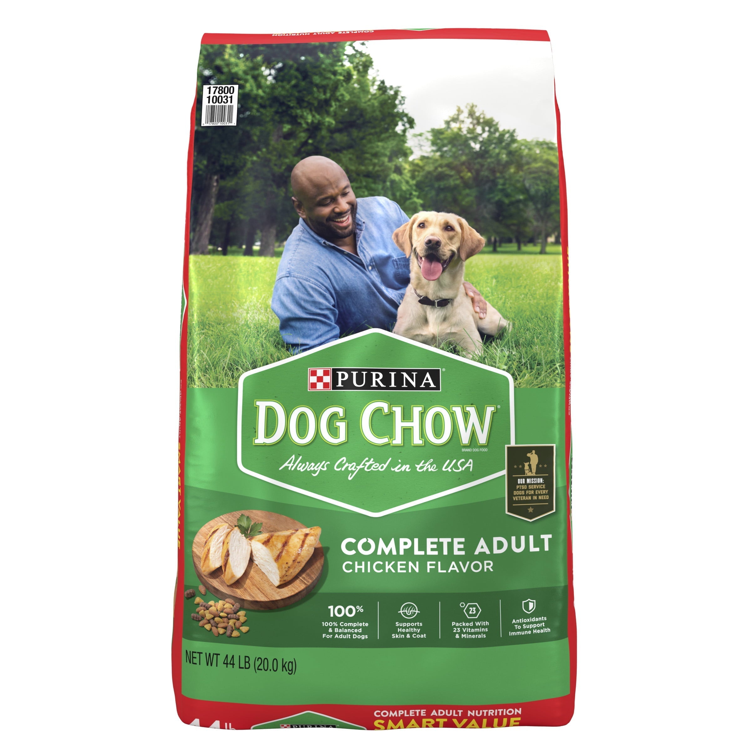 Wholesale prices with free shipping all over United States Purina Dog Chow Chicken Flavor Dry Dog Food, 44 lb Bag - Steven Deals