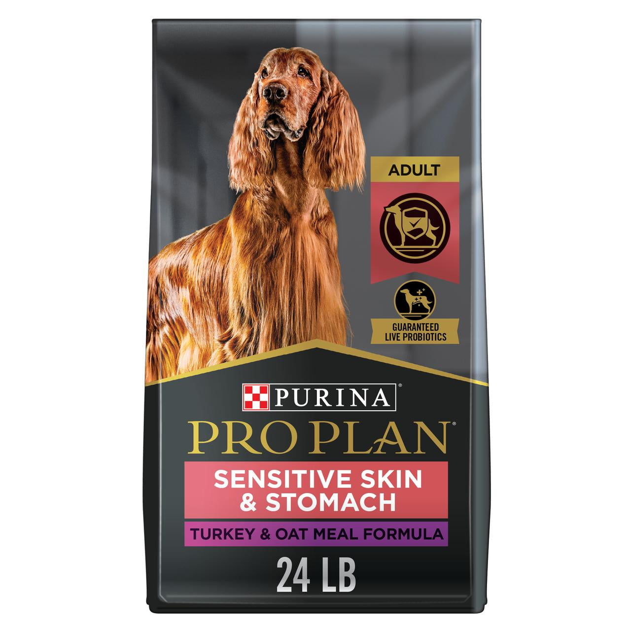 Wholesale prices with free shipping all over United States Purina Pro Plan Sensitive Skin and Stomach Dog Food With Probiotics for Dogs, Turkey & Oat Meal Formula, 24 lb. Bag - Steven Deals