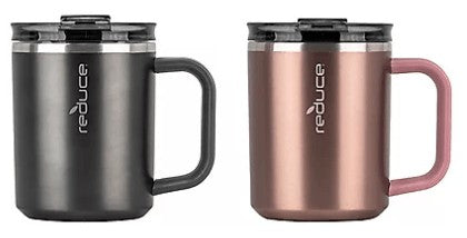 Wholesale prices with free shipping all over United States Reduce 14-oz. Hot1 Mug, 2 Pack Rose Gold/Charcoal - Steven Deals