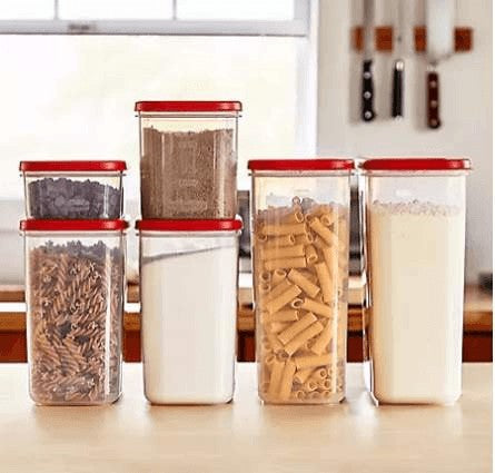 Wholesale prices with free shipping all over United States Rubbermaid Modular Food Storage and Pantry 12-Piece Set - Steven Deals