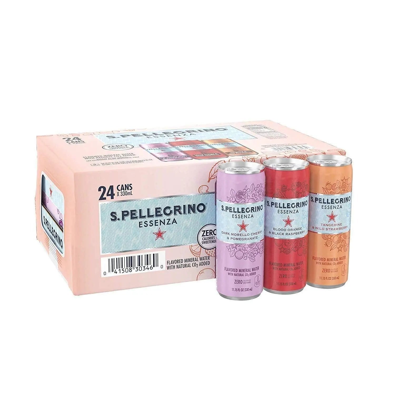 Wholesale prices with free shipping all over United States S. Pellegrino Essenza Flavored Mineral Water Variety Pack - Steven Deals