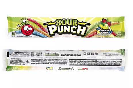 Wholesale prices with free shipping all over United States SOUR PUNCH Rainbow Straws Assorted Chewy Candy (2 oz., 24 pk.) - Steven Deals