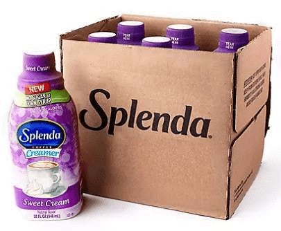 Wholesale prices with free shipping all over United States SPLENDA Coffee Creamer, Sweet Cream (32 oz., 6 pk.) - Steven Deals