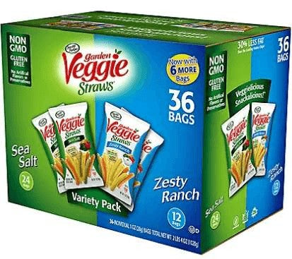 Wholesale prices with free shipping all over United States Sensible Portions Veggie Straws Variety Pack - Steven Deals