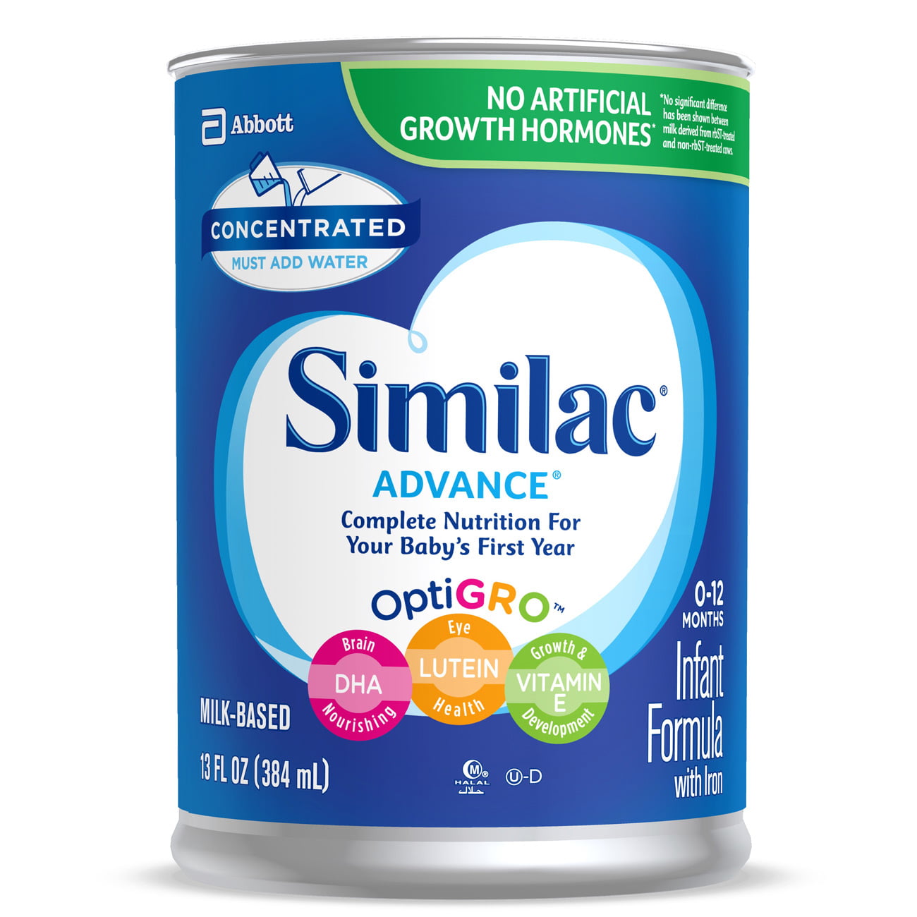 Wholesale prices with free shipping all over United States Similac Advance Concentrated Liquid Baby Formula with Iron, DHA, Lutein, 13-fl-oz Can - Steven Deals