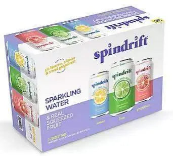 Wholesale prices with free shipping all over United States Spindrift Sparkling Water with Real Squeezed Fruit, Variety Pack - Steven Deals
