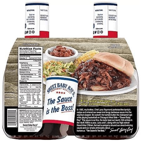 Wholesale prices with free shipping all over United States Sweet Baby Ray's Honey Barbecue Sauce - Steven Deals
