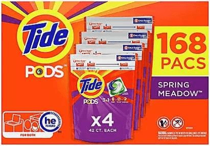 Wholesale prices with free shipping all over United States Tide PODS Liquid Laundry Detergent Pacs, Spring Meadow - Steven Deals