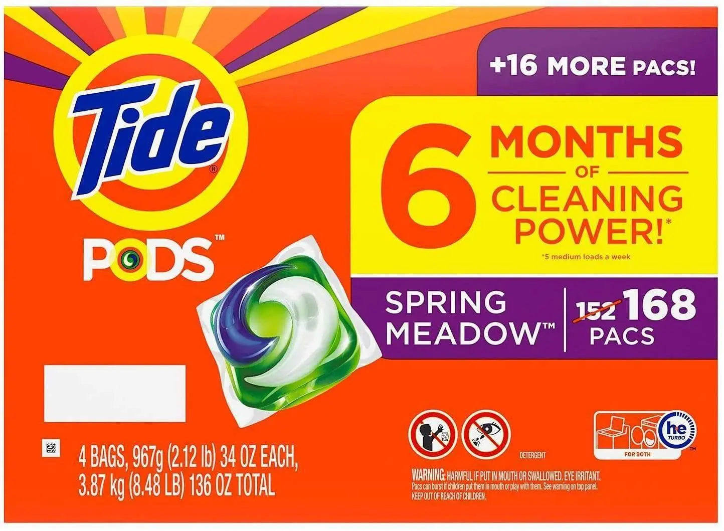 Wholesale prices with free shipping all over United States Tide PODS Liquid Laundry Detergent Pacs, Spring Meadow - Steven Deals