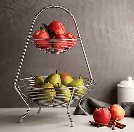 Wholesale prices with free shipping all over United States Tramontina Stainless Steel Fruit Basket - Steven Deals