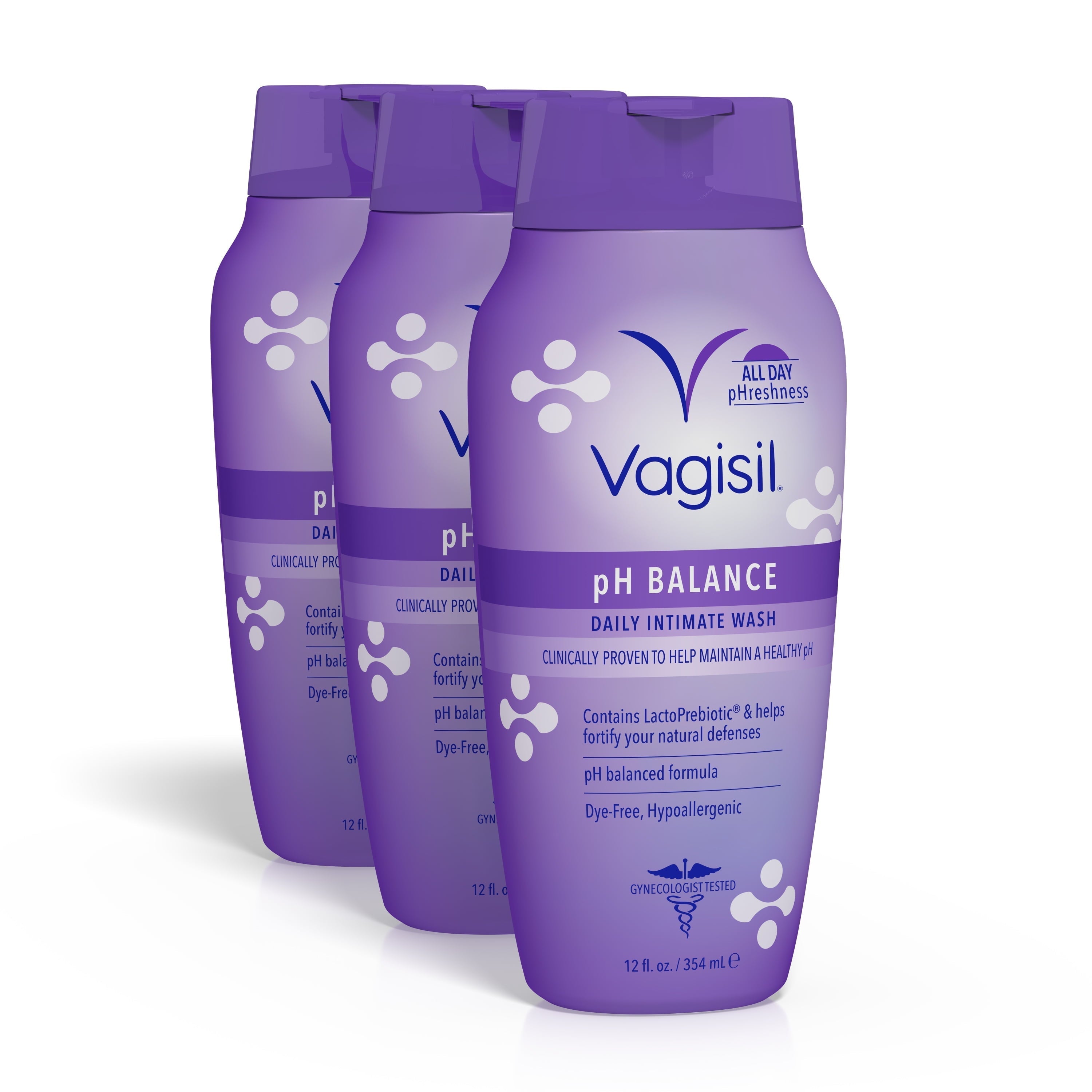 Wholesale prices with free shipping all over United States Vagisil PH Balance Daily Intimate Vaginal Feminine Wash, 12 oz, 3 Pack - Steven Deals