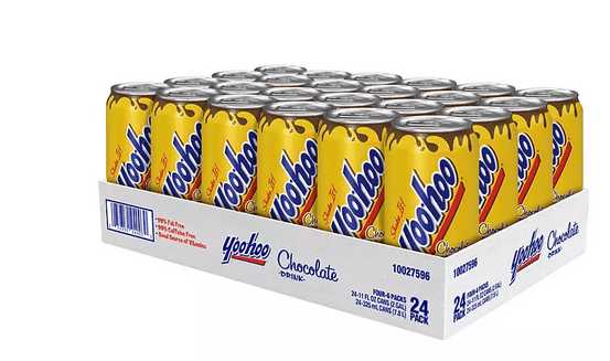 Wholesale prices with free shipping all over United States Yoo-hoo Chocolate Drink (11 fl. oz., 24 pk.) - Steven Deals