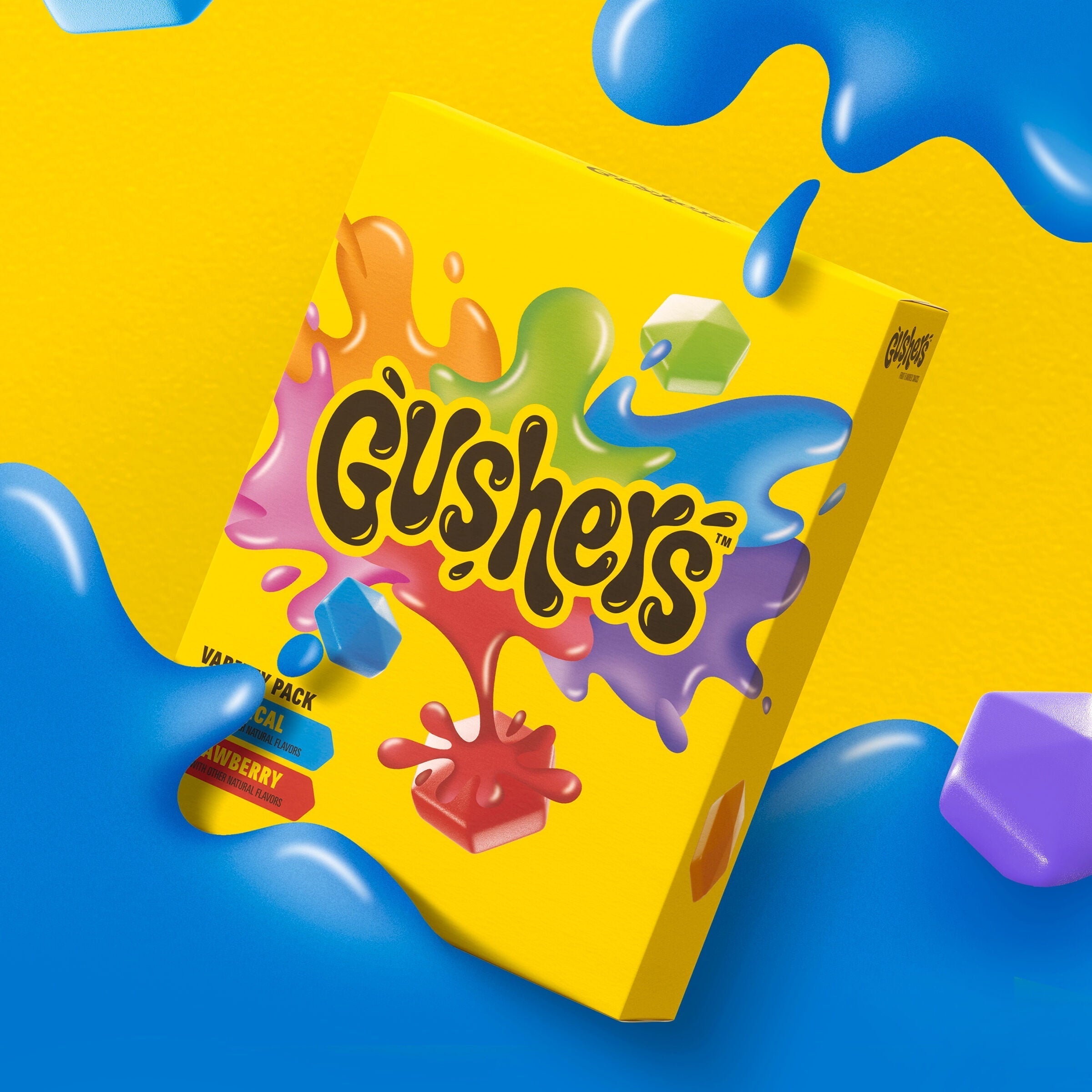 Wholesale prices with free shipping all over United States Gushers Fruit Flavored Snacks, Variety Pack, Strawberry and Tropical, 20 ct - Steven Deals