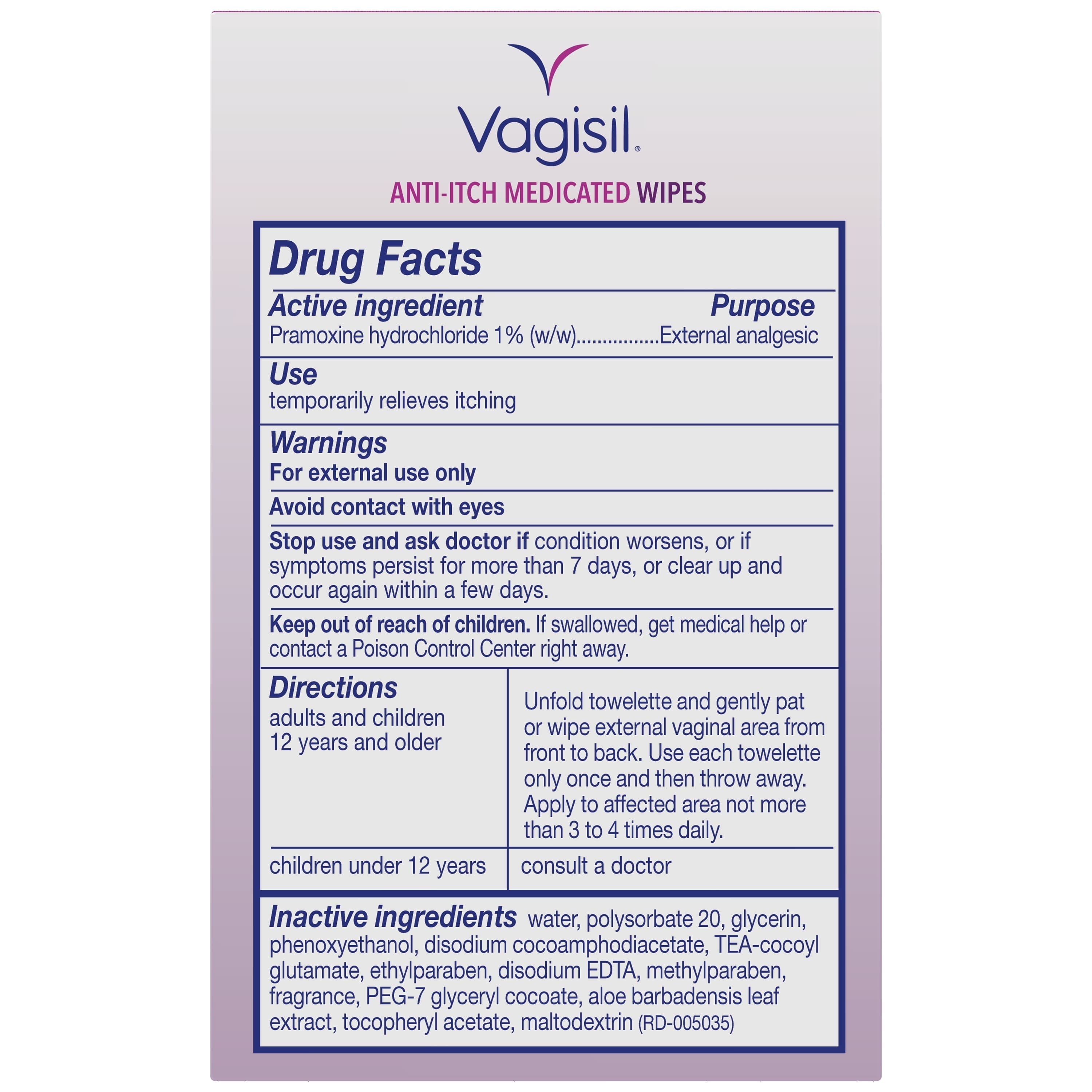 Wholesale prices with free shipping all over United States Vagisil Anti-Itch Medicated Wipes, Maximum Strength For Instant Relief, 12 Count - Steven Deals