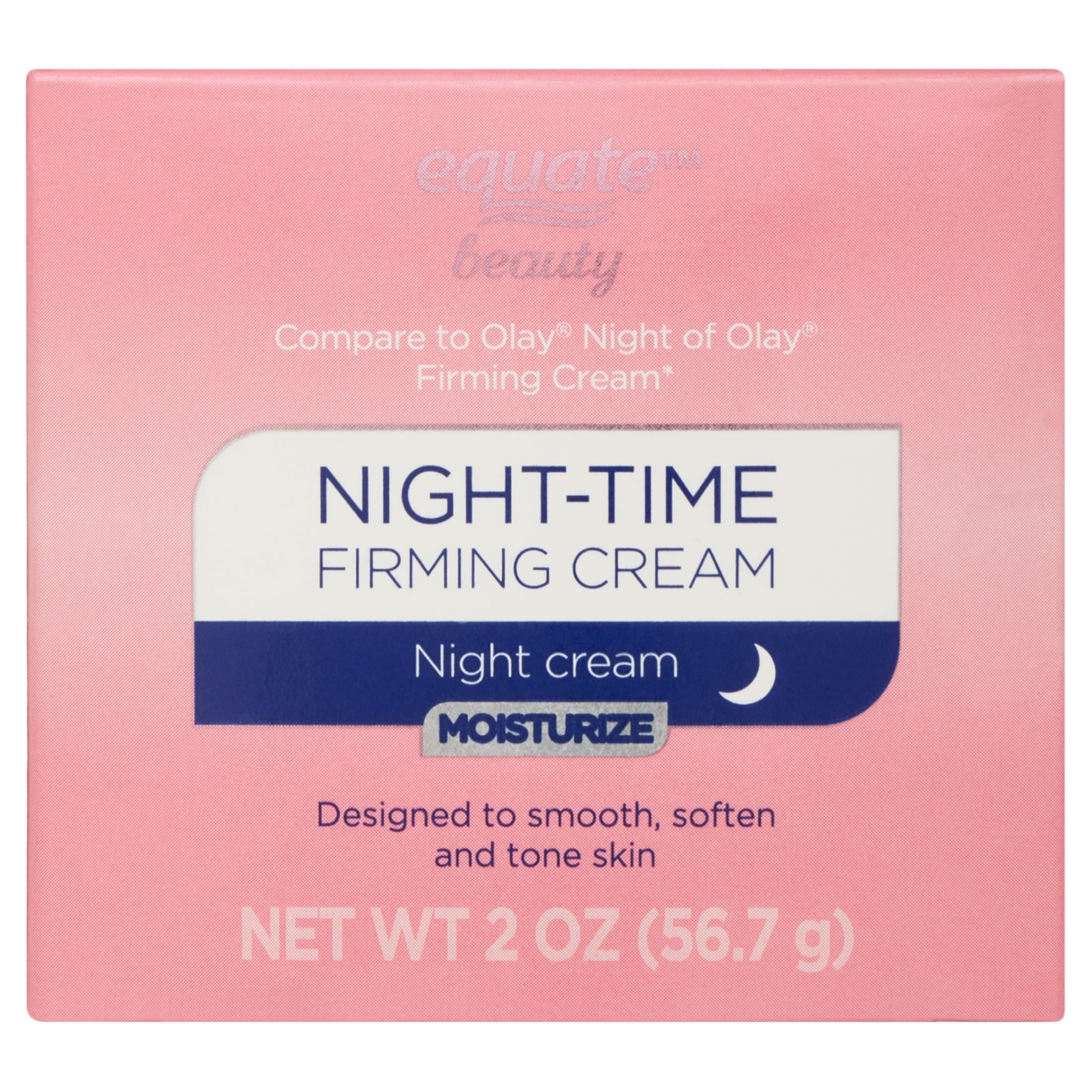Wholesale prices with free shipping all over United States Equate Beauty Night Time Firming Moisturize Face Cream, Oil Free, 2 oz - Steven Deals