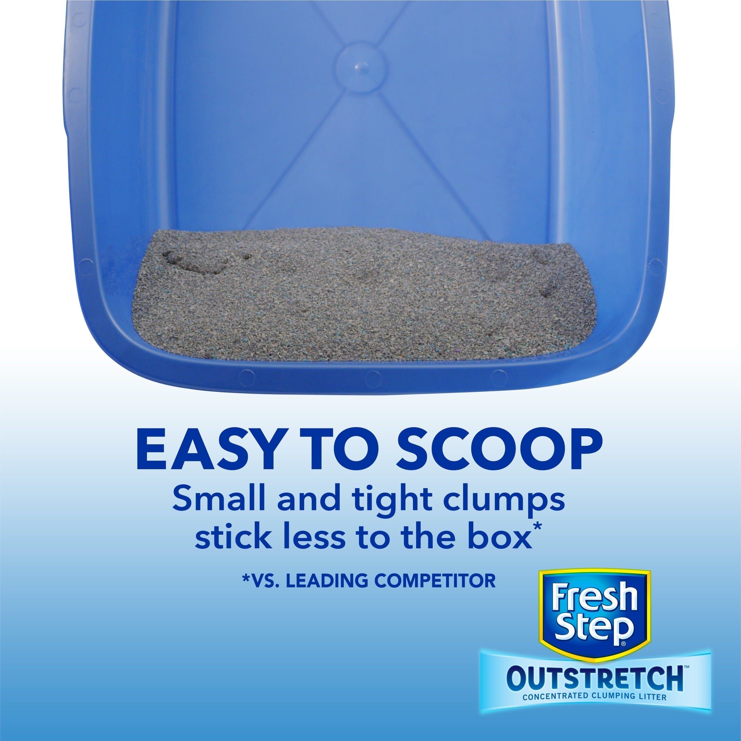 Wholesale prices with free shipping all over United States Fresh Step Outstretch Long Lasting Concentrated Clumping Cat Litter, Unscented, 19 lbs - Steven Deals