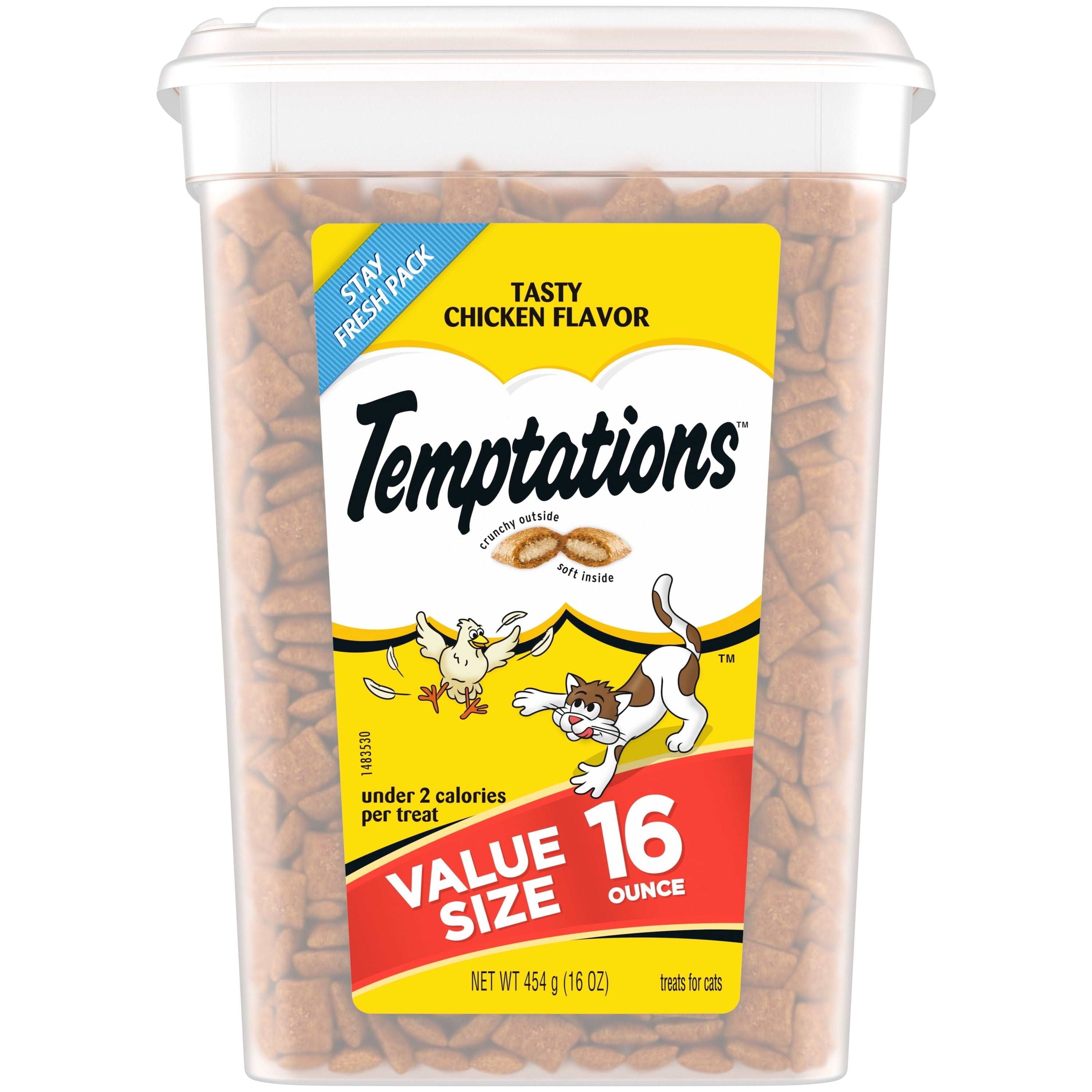 Wholesale prices with free shipping all over United States Bundle: Temptations Tasty Chicken Flavor 3.15 lb Dry Cat Food & 16oz Classic Crunchy and Soft Cat Treats - Steven Deals