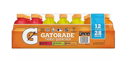 Wholesale prices with free shipping all over United States Gatorade Sports Drinks Core Variety Pack (12 fl. oz., 28 pk.) - Steven Deals