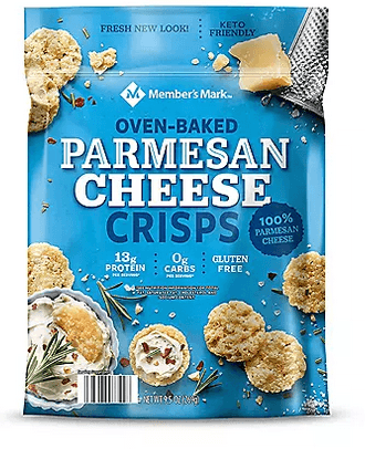 Wholesale prices with free shipping all over United States Member's Mark Oven-Baked Parmesan Crisps (9.5 oz.) - Steven Deals