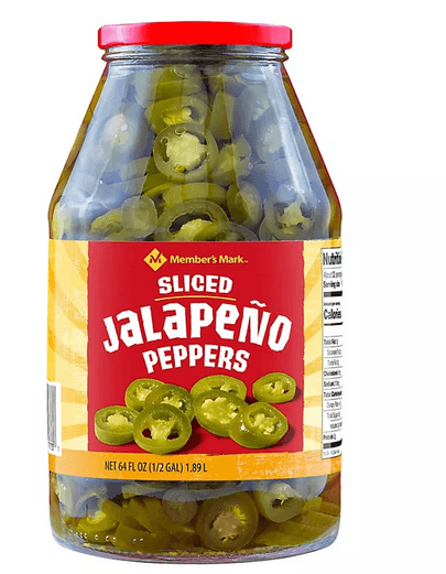 Wholesale prices with free shipping all over United States Member's Mark Sliced Jalapeno Peppers (64 oz.) - Steven Deals