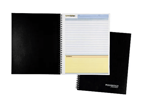 Wholesale prices with free shipping all over United States One Subject Wirebound Business Notebook - 80 Shs - Steven Deals