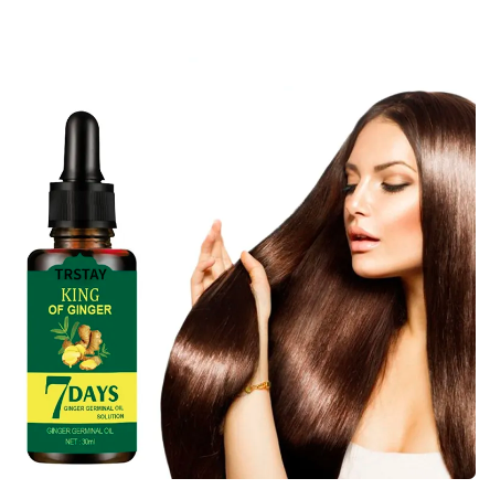Wholesale prices with free shipping all over United States 30ml Ginger Hair Care Essential Oil 7 Day Improves Scalp Environment Hair Loss Treatment Hair Growth Care Essence Oil TSLM1 - Steven Deals