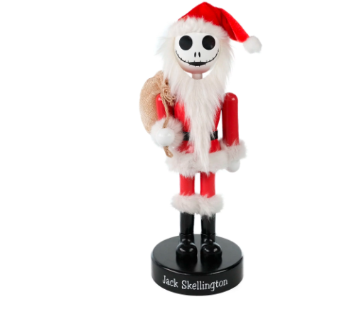 Wholesale prices with free shipping all over United States Disney, The Nightmare Before Christmas, Santa Jack Skellington Nutcracker, 11 Inches Tall, Red - Steven Deals