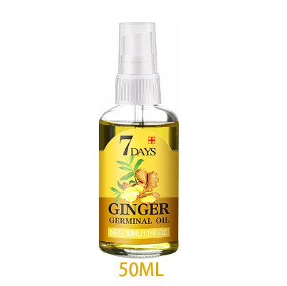 Wholesale prices with free shipping all over United States Fast Hair Growth Men Women Ginger Growth Hair Oil Treatment Anti Hair Loss Scalp Treatment Serum Products Beauty Health - Steven Deals