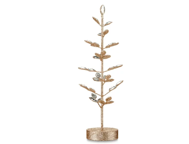 Wholesale prices with free shipping all over United States My Texas House Large Gold Glittered Wire Jewel Tree Decoration, 16 inch - Steven Deals