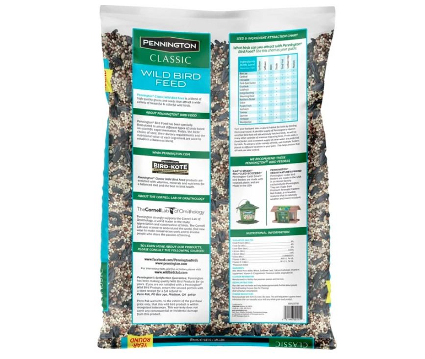 Wholesale prices with free shipping all over United States Pennington Classic Wild Bird Feed and Seed, 10 lb. Bag - Steven Deals