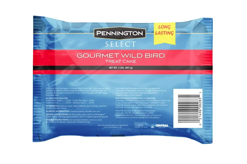 Wholesale prices with free shipping all over United States Pennington Premium Gourmet Wild Bird Seed Cake, 2 lb. - Steven Deals