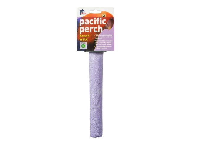 Wholesale prices with free shipping all over United States Prevue Pet Products Large Pacific Sea Shell Mineral Perch Beach Walk, Large - Steven Deals