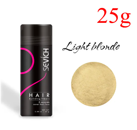Wholesale prices with free shipping all over United States Sevich Hair Building Fiber Applicator Spray Instant Salon Hair Treatment Keratin Powders Hair Regrowth Fiber Thickening 10 color - Steven Deals