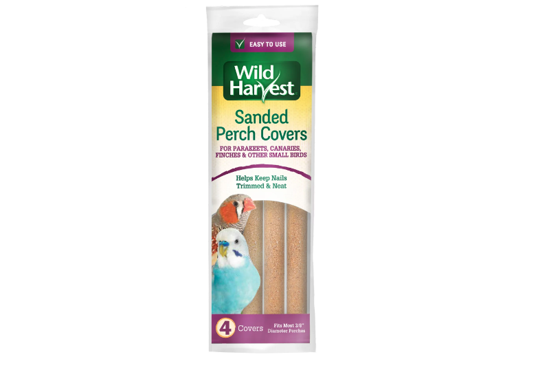 Wholesale prices with free shipping all over United States Wild Harvest Sanded Perch Covers for Small Birds, 4 Ct - Steven Deals