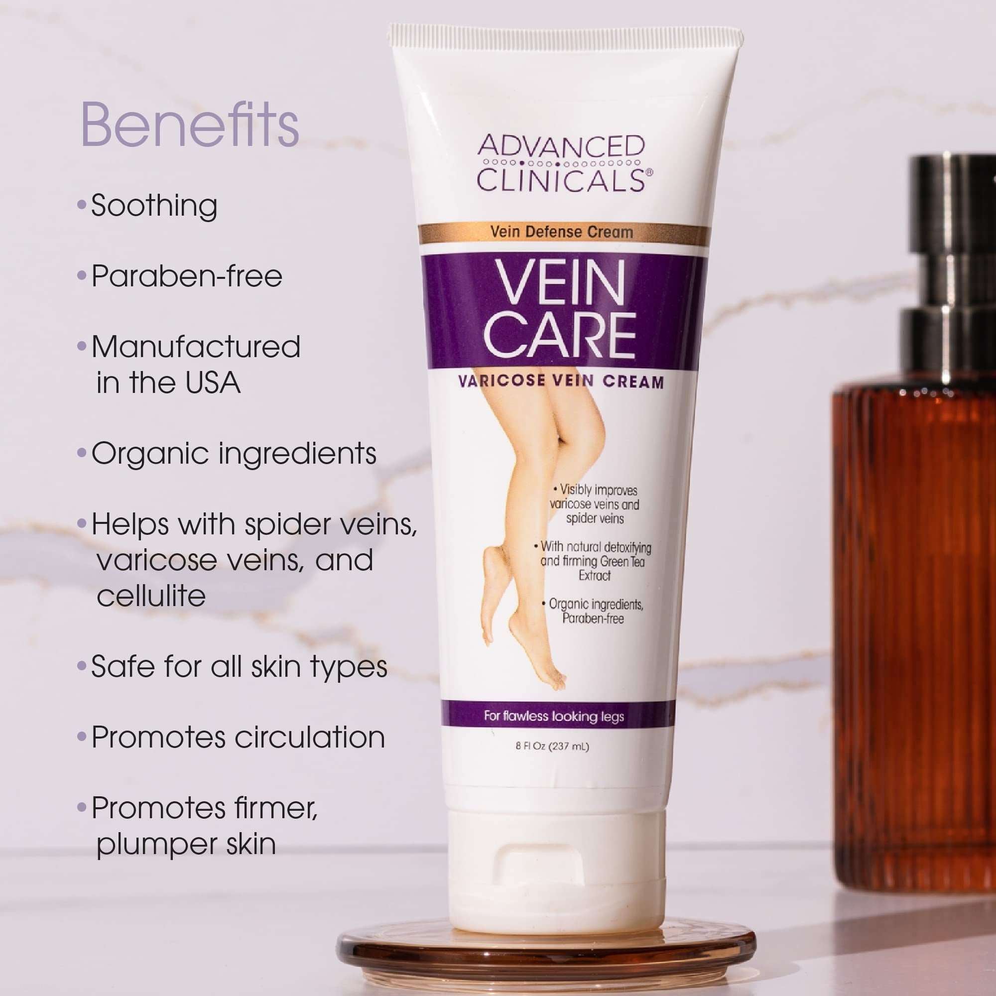 Wholesale prices with free shipping all over United States Advanced Clinicals Vein Care Varicose Vein Cream. Eliminate Varicose Veins and Spider Veins. 8 fl oz. - Steven Deals