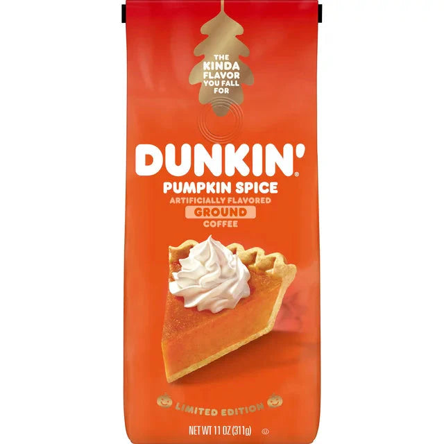 Wholesale prices with free shipping all over United States (2 pack) Dunkin Pumpkin Spice Ground Coffee, Limited Edition Fall Coffee, 11 oz. Bag - Steven Deals
