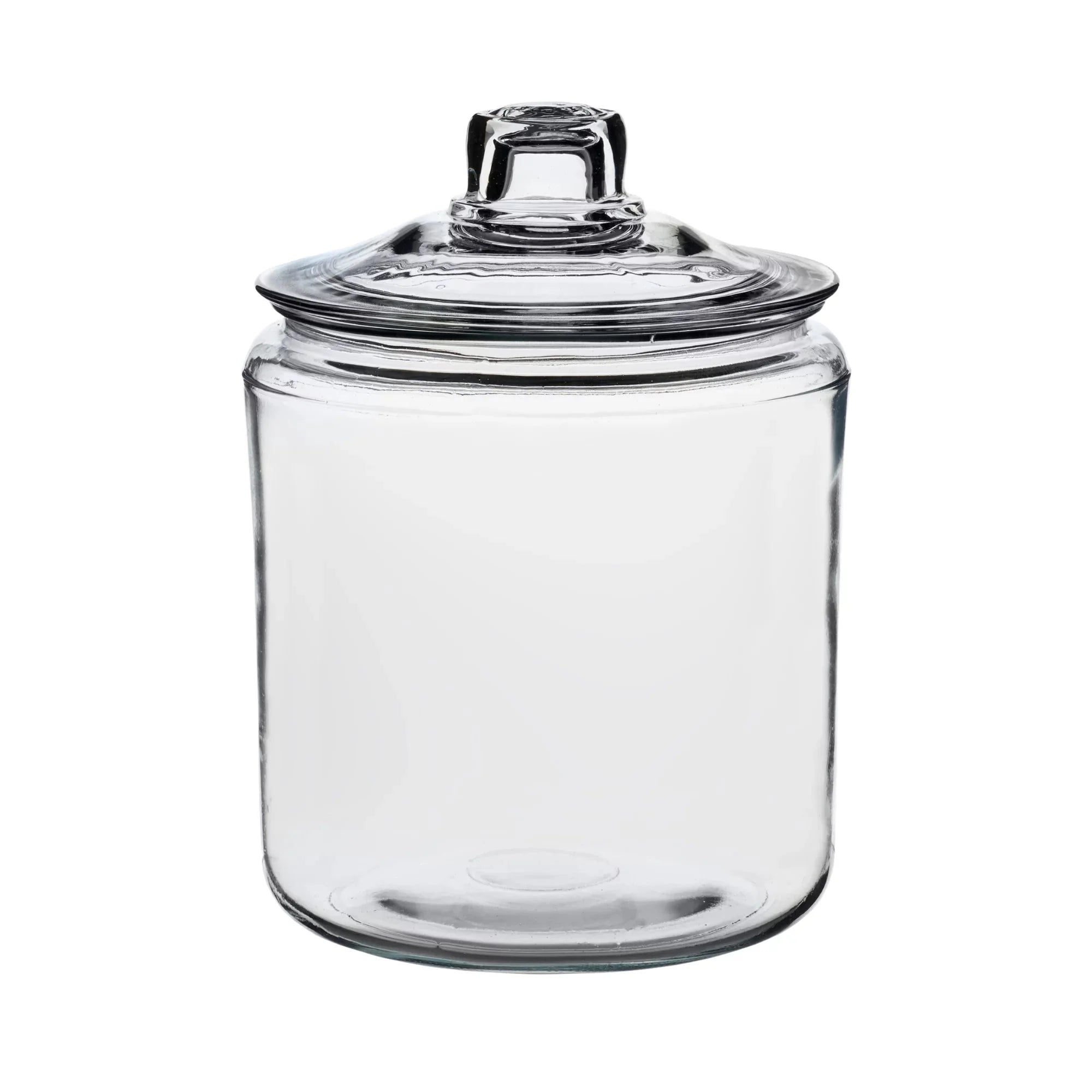 Wholesale prices with free shipping all over United States Anchor Hocking Heritage Hill Glass Jar with Lid, 1 Gallon - Steven Deals