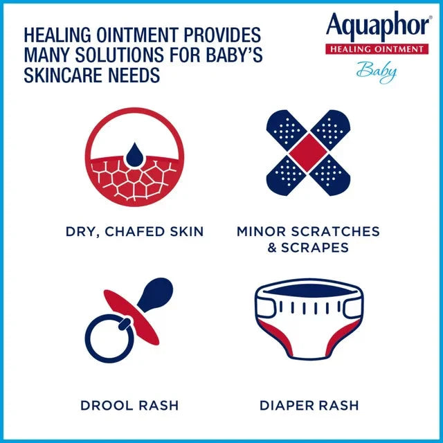 Wholesale prices with free shipping all over United States Aquaphor Baby Healing Ointment, Baby Skin Care and Diaper Rash, Travel Size - Steven Deals