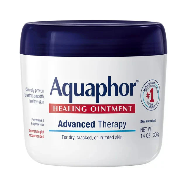 Wholesale prices with free shipping all over United States Aquaphor Healing Ointment Advanced Therapy Skin Protectant, 14 Oz Jar - Steven Deals