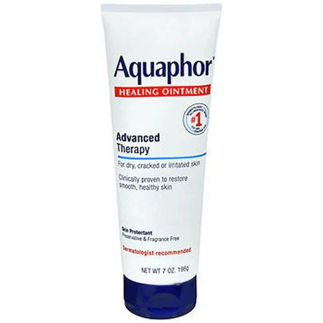 Wholesale prices with free shipping all over United States Aquaphor Healing Ointment Advanced Therapy Skin Protectant, 7 Oz Tube - Steven Deals