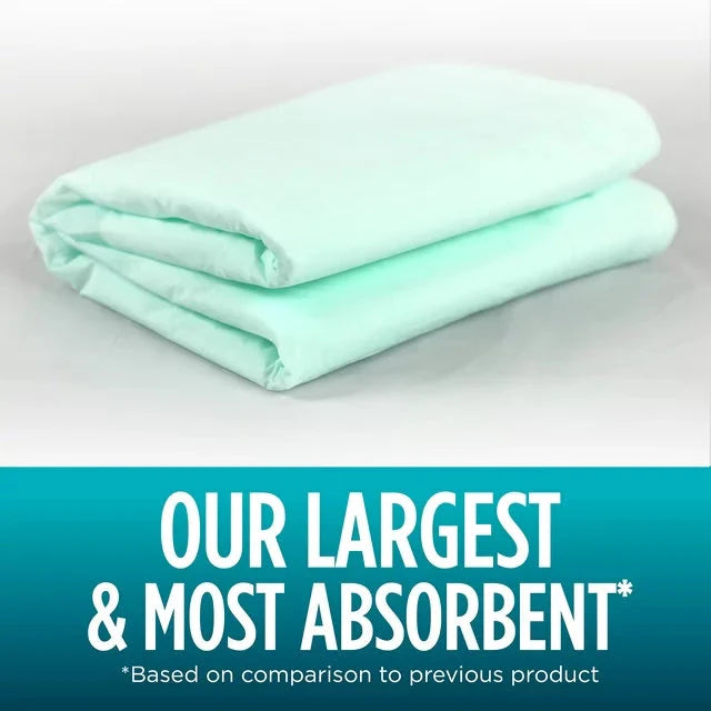 Wholesale prices with free shipping all over United States Assurance Unisex Premium Quilted Underpad, Maximum Absorbency, XL (30 Count) - Steven Deals